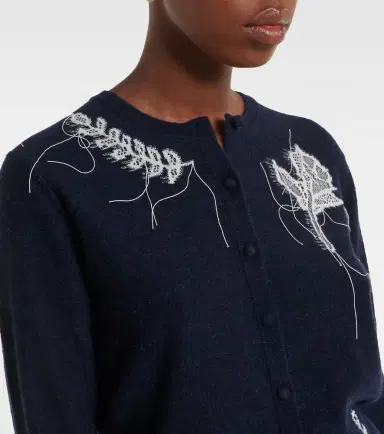 Erdem Embroidered cardigan | Thumbnail 6 Erdem Embroidered cardigan | Thumbnail 6