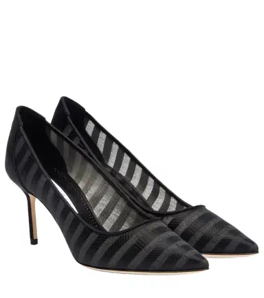 Manolo Blahnik Bbla organza pumps | Thumbnail 1 Manolo Blahnik Bbla organza pumps | Thumbnail 1