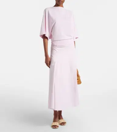 Jacquemus Moisson oversized open-back jersey T-shirt | Thumbnail 3 Jacquemus Moisson oversized open-back jersey T-shirt | Thumbnail 3