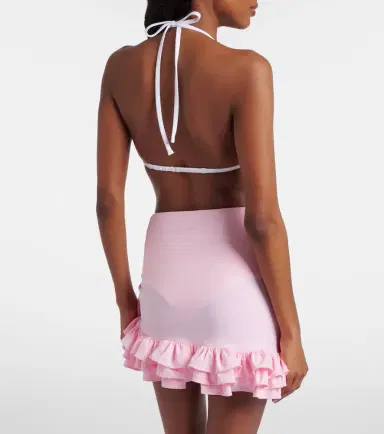 Jacquemus Playa ruffled jersey miniskirt | Thumbnail 4 Jacquemus Playa ruffled jersey miniskirt | Thumbnail 4