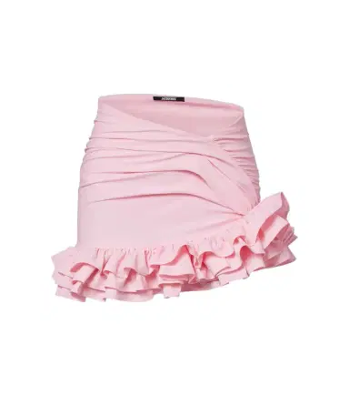 Jacquemus Playa ruffled jersey miniskirt | Thumbnail 1 Jacquemus Playa ruffled jersey miniskirt | Thumbnail 1