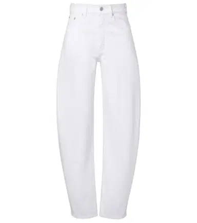 Alaia Alaïa Barrel-leg jeans | Thumbnail 1 Alaia Alaïa Barrel-leg jeans | Thumbnail 1