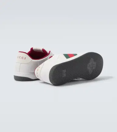 Gucci Screener leather-trimmed sneakers | Thumbnail 6 Gucci Screener leather-trimmed sneakers | Thumbnail 6