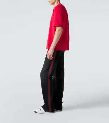 Gucci Screener leather-trimmed sneakers | Thumbnail 7 Gucci Screener leather-trimmed sneakers | Thumbnail 7