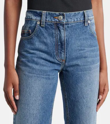 Magda Butrym Faded capri jeans | Thumbnail 2 Magda Butrym Faded capri jeans | Thumbnail 2