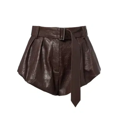 Magda Butrym Belted leather shorts | Thumbnail 1 Magda Butrym Belted leather shorts | Thumbnail 1