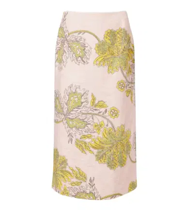 La DoubleJ Printed cotton midi skirt | Thumbnail 1 La DoubleJ Printed cotton midi skirt | Thumbnail 1