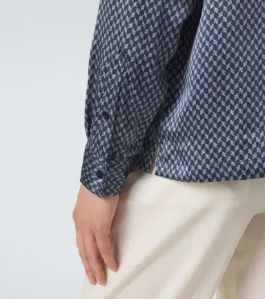 Frescobol Carioca Safra silk shirt | Thumbnail 2 Frescobol Carioca Safra silk shirt | Thumbnail 2