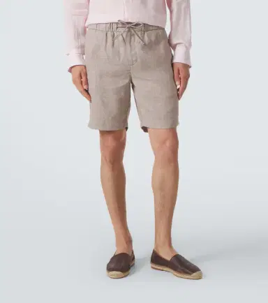 Frescobol Carioca Felipe linen and cotton shorts | Thumbnail 4 Frescobol Carioca Felipe linen and cotton shorts | Thumbnail 4
