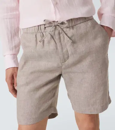 Frescobol Carioca Felipe linen and cotton shorts | Thumbnail 5 Frescobol Carioca Felipe linen and cotton shorts | Thumbnail 5