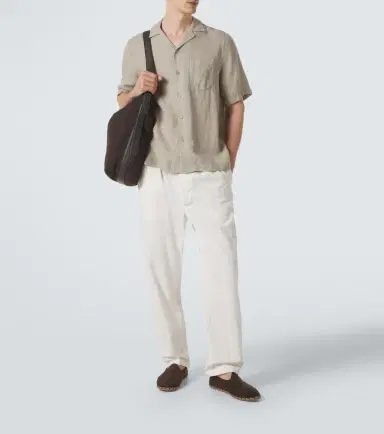 Frescobol Carioca Angelo linen bowling shirt | Thumbnail 2 Frescobol Carioca Angelo linen bowling shirt | Thumbnail 2