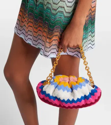 Missoni Zigzag Small terry clutch | Thumbnail 4 Missoni Zigzag Small terry clutch | Thumbnail 4