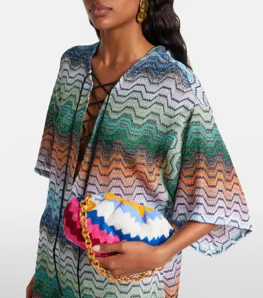 Missoni Zigzag Small terry clutch | Thumbnail 5 Missoni Zigzag Small terry clutch | Thumbnail 5