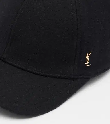 Saint Laurent Cassandre felted baseball cap | Thumbnail 2 Saint Laurent Cassandre felted baseball cap | Thumbnail 2