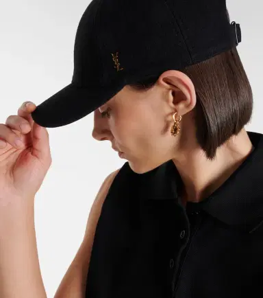 Saint Laurent Cassandre felted baseball cap | Thumbnail 4 Saint Laurent Cassandre felted baseball cap | Thumbnail 4