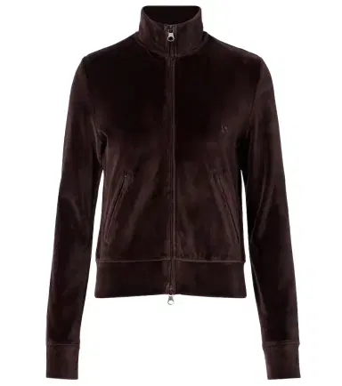 Courrèges Courrèges Cotton-blend velvet track jacket | Thumbnail 1 Courrèges Courrèges Cotton-blend velvet track jacket | Thumbnail 1