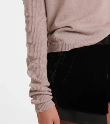 Rick Owens LS Crater virgin wool sweater | Thumbnail 3 Rick Owens LS Crater virgin wool sweater | Thumbnail 3