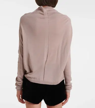 Rick Owens LS Crater virgin wool sweater | Thumbnail 4 Rick Owens LS Crater virgin wool sweater | Thumbnail 4