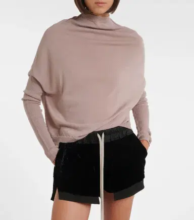 Rick Owens LS Crater virgin wool sweater | Thumbnail 5 Rick Owens LS Crater virgin wool sweater | Thumbnail 5