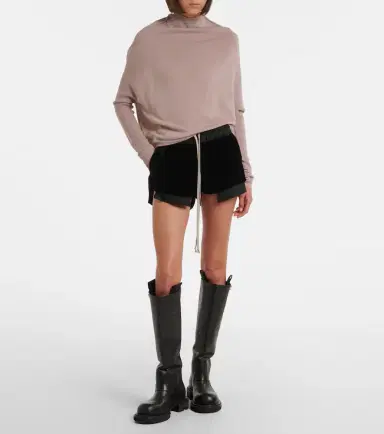 Rick Owens LS Crater virgin wool sweater | Thumbnail 6 Rick Owens LS Crater virgin wool sweater | Thumbnail 6