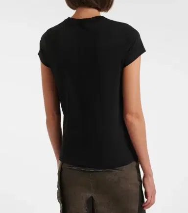 Rick Owens Cropped Level cotton jersey T-shirt | Thumbnail 2 Rick Owens Cropped Level cotton jersey T-shirt | Thumbnail 2