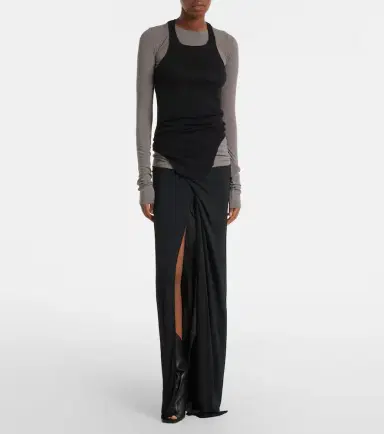 Rick Owens Ribbed-knit top | Thumbnail 3 Rick Owens Ribbed-knit top | Thumbnail 3