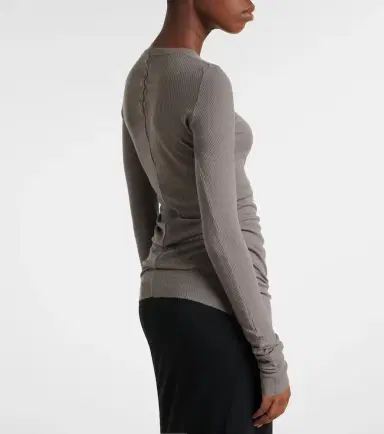 Rick Owens Ribbed-knit top | Thumbnail 5 Rick Owens Ribbed-knit top | Thumbnail 5