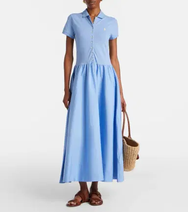 Polo Ralph Lauren Cotton-blend shirt dress | Thumbnail 5 Polo Ralph Lauren Cotton-blend shirt dress | Thumbnail 5