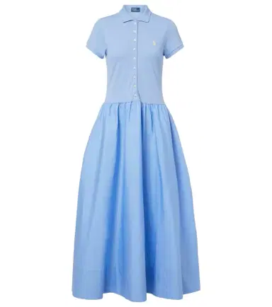 Polo Ralph Lauren Cotton-blend shirt dress | Thumbnail 1 Polo Ralph Lauren Cotton-blend shirt dress | Thumbnail 1