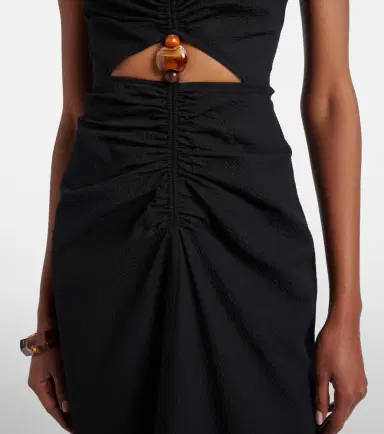 Veronica Beard Marisabel cotton-blend midi dress | Thumbnail 4 Veronica Beard Marisabel cotton-blend midi dress | Thumbnail 4
