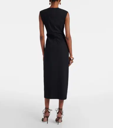 Veronica Beard Marisabel cotton-blend midi dress | Thumbnail 5 Veronica Beard Marisabel cotton-blend midi dress | Thumbnail 5