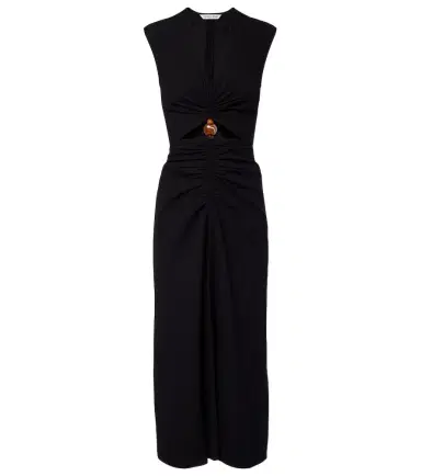 Veronica Beard Marisabel cotton-blend midi dress | Thumbnail 1 Veronica Beard Marisabel cotton-blend midi dress | Thumbnail 1