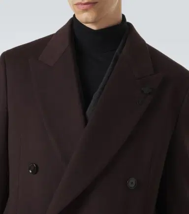 Lardini Double-breasted wool coat | Thumbnail 2 Lardini Double-breasted wool coat | Thumbnail 2