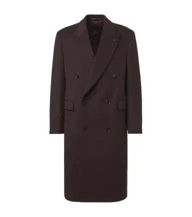 Lardini Double-breasted wool coat | Thumbnail 1 Lardini Double-breasted wool coat | Thumbnail 1
