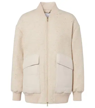 ELEVENTY Herringbone wool-blend down jacket | Thumbnail 1 ELEVENTY Herringbone wool-blend down jacket | Thumbnail 1