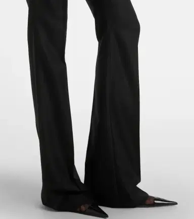 Saint Laurent Cashmere flared pants | Thumbnail 4 Saint Laurent Cashmere flared pants | Thumbnail 4
