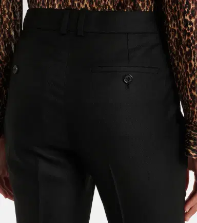 Saint Laurent Cashmere flared pants | Thumbnail 5 Saint Laurent Cashmere flared pants | Thumbnail 5