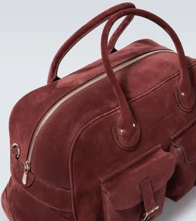 Brunello Cucinelli Suede duffel bag | Thumbnail 2 Brunello Cucinelli Suede duffel bag | Thumbnail 2