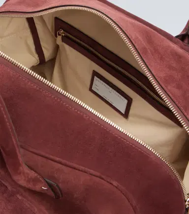 Brunello Cucinelli Suede duffel bag | Thumbnail 5 Brunello Cucinelli Suede duffel bag | Thumbnail 5