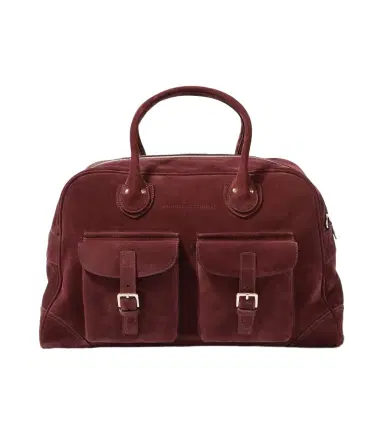 Brunello Cucinelli Suede duffel bag | Thumbnail 1 Brunello Cucinelli Suede duffel bag | Thumbnail 1