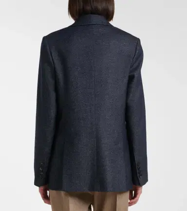 Eleventy Herringbone wool, cotton, and cashmere blazer | Thumbnail 3 Eleventy Herringbone wool, cotton, and cashmere blazer | Thumbnail 3