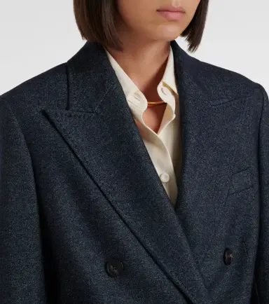 Eleventy Herringbone wool, cotton, and cashmere blazer | Thumbnail 4 Eleventy Herringbone wool, cotton, and cashmere blazer | Thumbnail 4