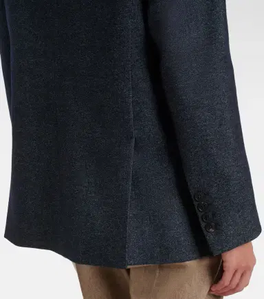 Eleventy Herringbone wool, cotton, and cashmere blazer | Thumbnail 5 Eleventy Herringbone wool, cotton, and cashmere blazer | Thumbnail 5