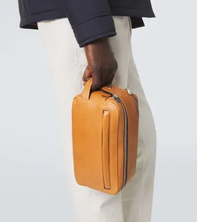 Brunello Cucinelli Leather toiletry bag | Thumbnail 2 Brunello Cucinelli Leather toiletry bag | Thumbnail 2