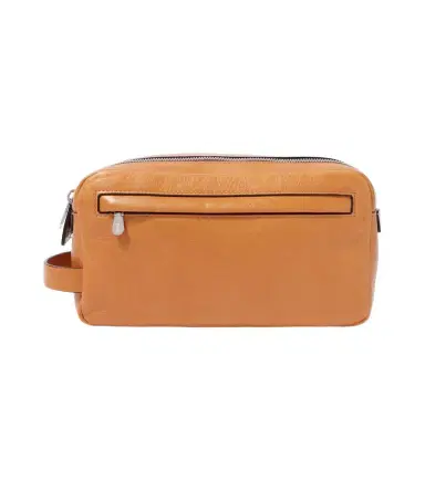 Brunello Cucinelli Leather toiletry bag | Thumbnail 1 Brunello Cucinelli Leather toiletry bag | Thumbnail 1