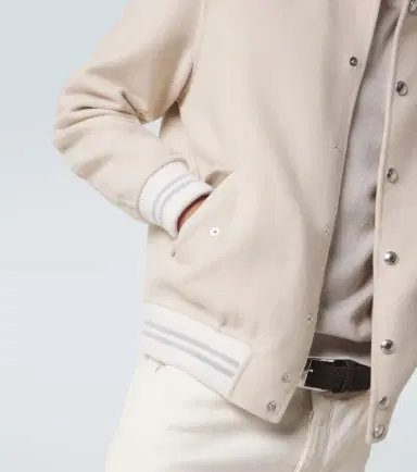 Eleventy Wool and cashmere varsity jacket | Thumbnail 6 Eleventy Wool and cashmere varsity jacket | Thumbnail 6