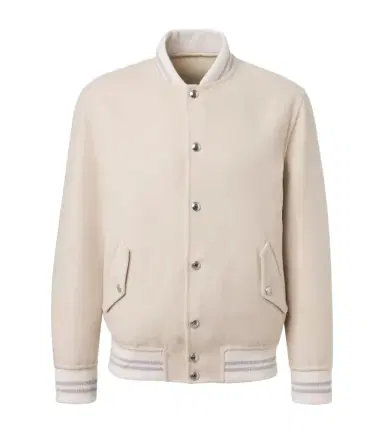 Eleventy Wool and cashmere varsity jacket | Thumbnail 1 Eleventy Wool and cashmere varsity jacket | Thumbnail 1