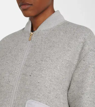 ELEVENTY Herringbone wool-blend down jacket | Thumbnail 6 ELEVENTY Herringbone wool-blend down jacket | Thumbnail 6