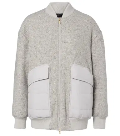 ELEVENTY Herringbone wool-blend down jacket | Thumbnail 1 ELEVENTY Herringbone wool-blend down jacket | Thumbnail 1