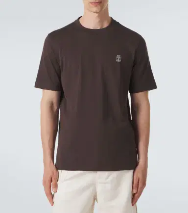Brunello Cucinelli Logo cotton jersey T-shirt | Thumbnail 5 Brunello Cucinelli Logo cotton jersey T-shirt | Thumbnail 5